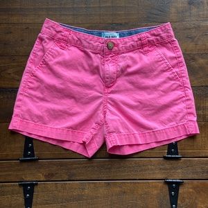 ❤️ Old Navy Chino Pink Shorts Size 12 regular #158